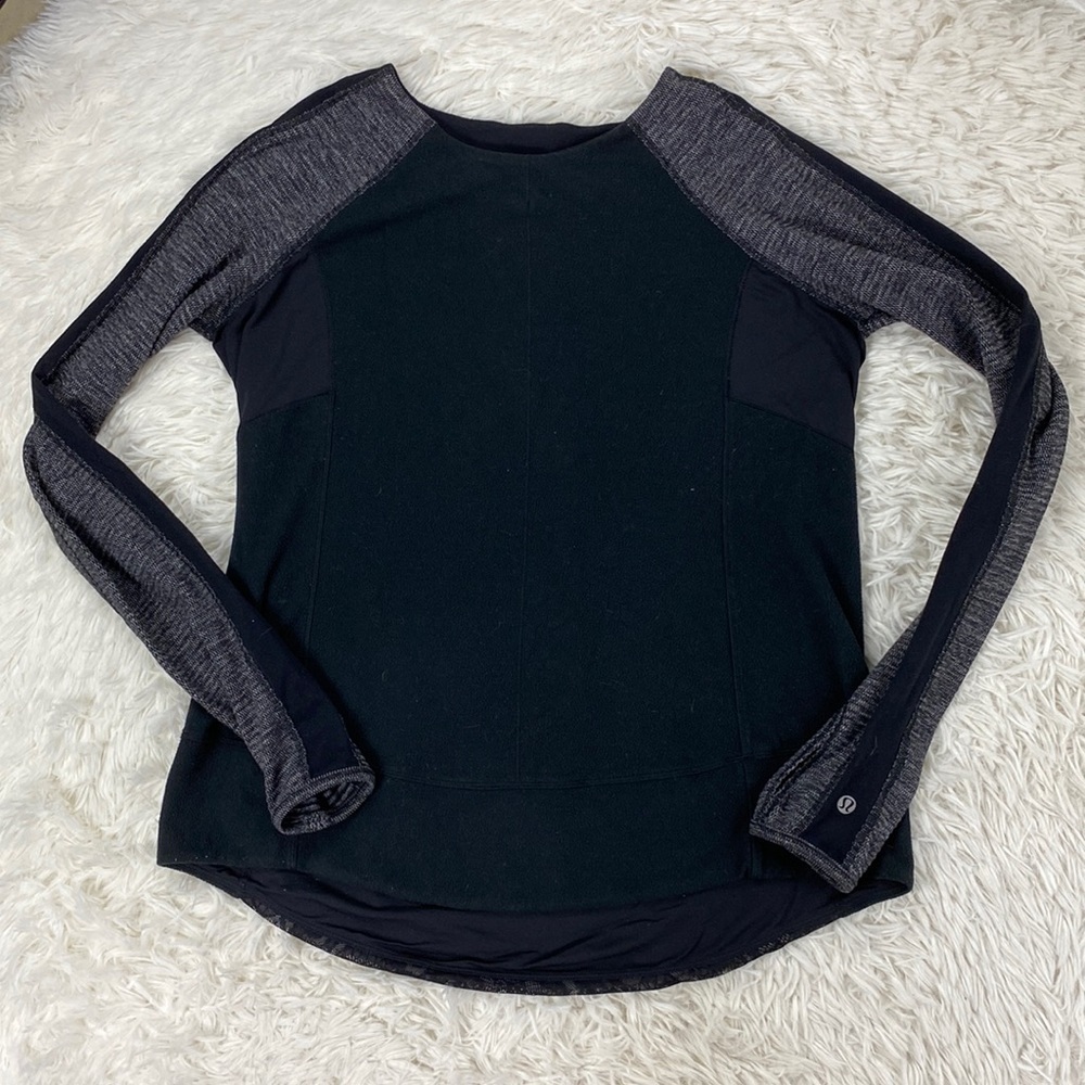 Lululemon Run: Bold In The Cold Long Sleeve Black